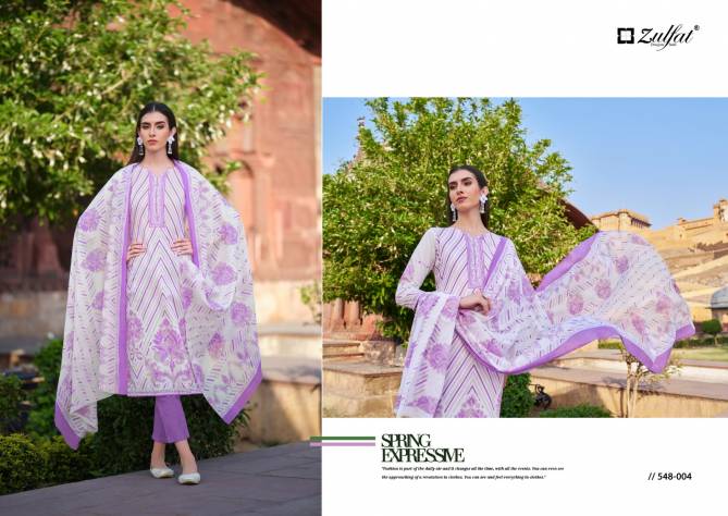 Farhana Vol 6 By Zulfat Printed Cotton Dress Material Wholesale Price In Surat